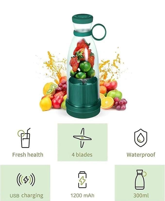Portable Mini USB Rechargeable Juice Blender